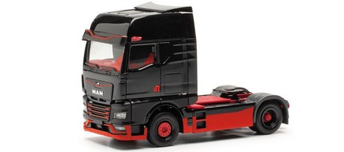HERPA - MAN eTGX GX camion solo 4x2 nero - 1/87 - HER317092 - Foto 1 di 6