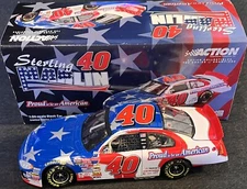 Action Sterling Marlin #40 American Pride 2001 Intrepid 1:24 NASCAR Diecast 15K!
