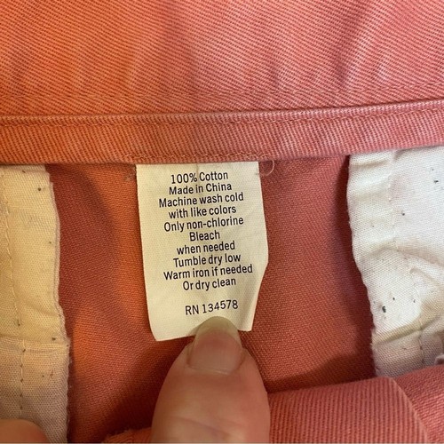 Vineyard Vines Classic Solid Chino Ian & Shep Pants Big Boys Size 18 Pink - Picture 11 of 17