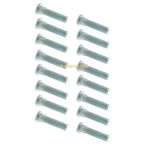 16PCS Front Wheel Studs for Polaris Ranger RZR 4 570 800 900 Diesel XP