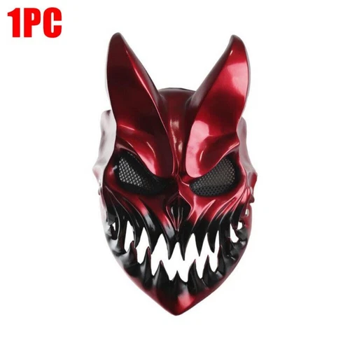 Halloween Slaughter To Prevail Mask Deathmetal Darkness Demolisher Shikol Props - Picture 17 of 19
