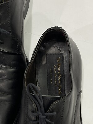 To boot New York Adam Derrick oxfords size 12 black leather  display picture 1
