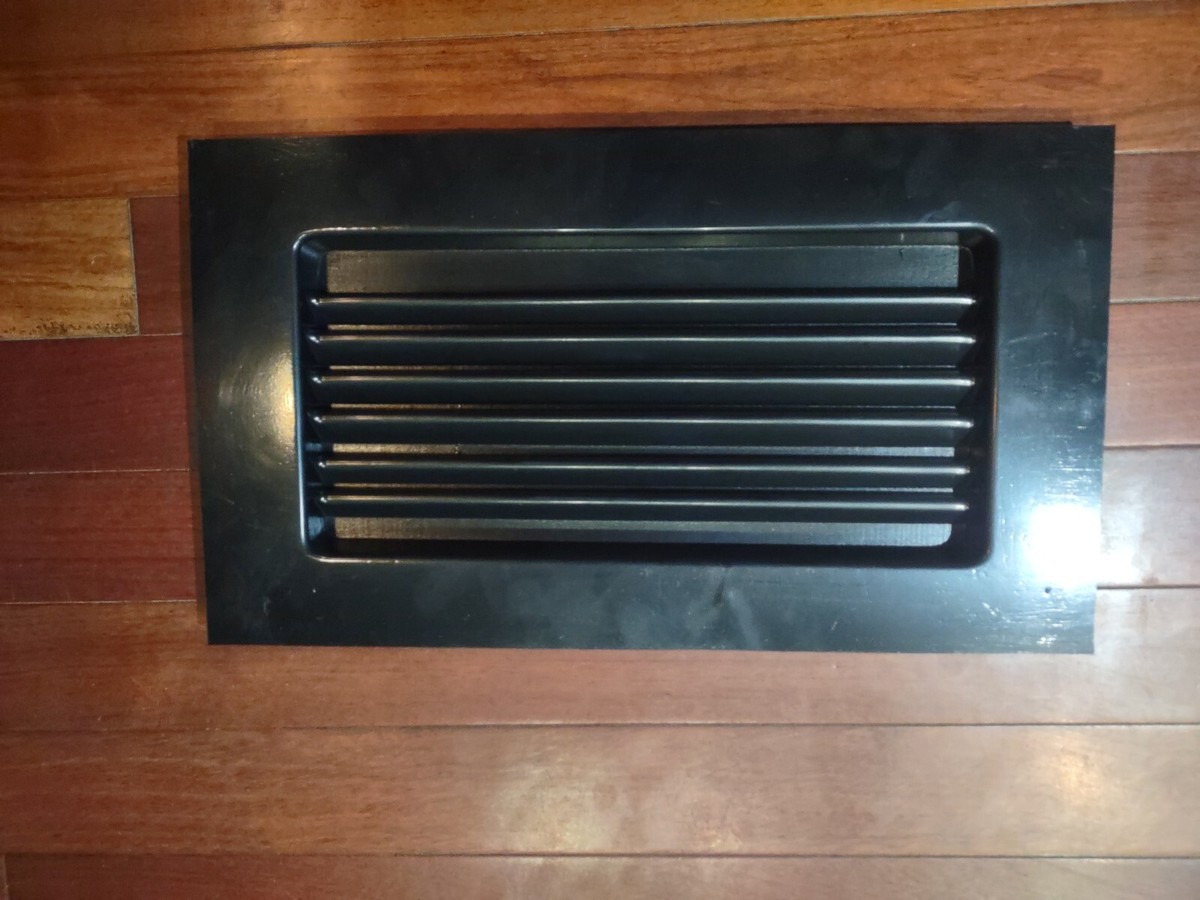 4- Crawl Space, Foundation Vent Covers. 4 pieces Black ABS