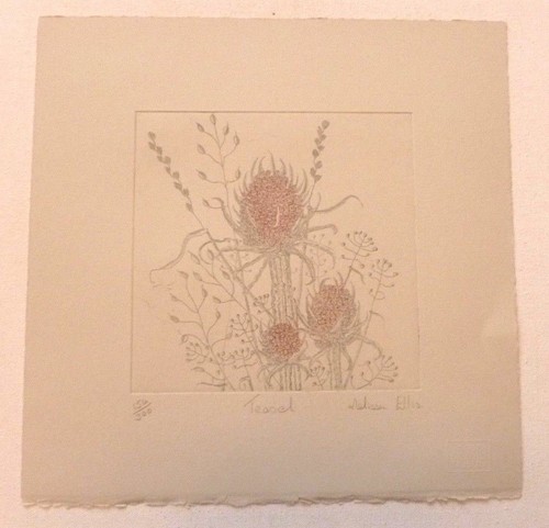 MELISSA ELLIS Teasel SIGNED LIMITED EDITION ART PRINT NUMBERED 154/300 - Picture 2 of 6