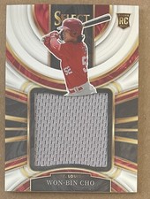 2023 Panini Select Won-Bin Cho Jumbo Patch Rookie RC Cardinals