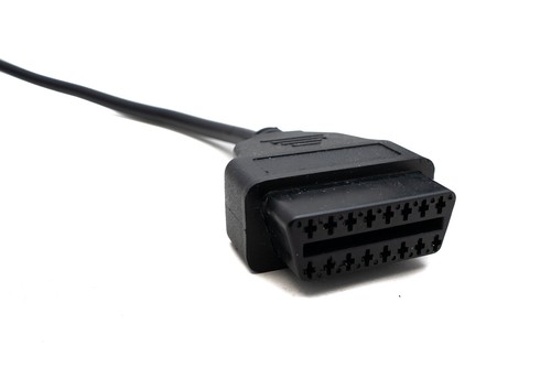 Obd Cable 35 cm Obd 2 Socket for BMW 20pin in Black for Car Diagnosis - Picture 5 of 6
