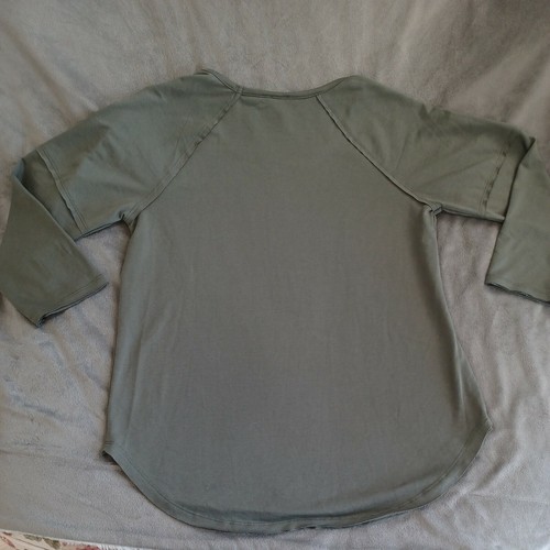 COMO Vintage T-Shirt Women’s Sz. L Soft Long Sleeve EUC Shirt Hi-Low - Picture 9 of 12