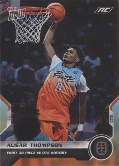 2021-22 Topps Now Overtime Elite - Ausar Thompson #5 - 1 of 2