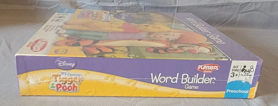 Juego My Friends Tigger & Pooh Word Builder - Playskool Games 2007 Edades 3+ *NUEVO* Foto 4 de 4