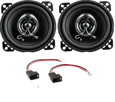 tomzz Audio Lautsprecheradapter (2er Set) auf DIN passt für Citroen C1 Peugeot 107 Auto-Lautsprecher