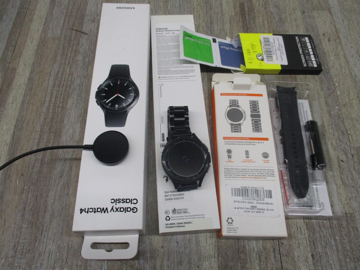 Samsung Galaxy Watch 4 Classic 46mm Stainless Steel Black Smart
