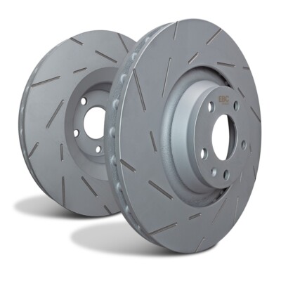 Ford Fiesta Zetec S1600 Front Brake Discs EBC Ultimax Grved Uprated PAIR USR1676
