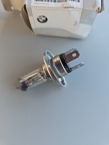 Genuine BMW Headlight Bulb E12XU H4 12V6055WH4XENONBLUE Quality New - Picture 2 of 4