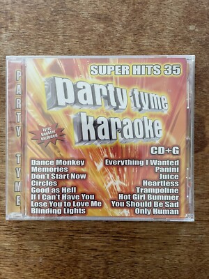 Party Tyme Karaoke Super Hits 35 [CD+G] Audio CD NEW Sealed