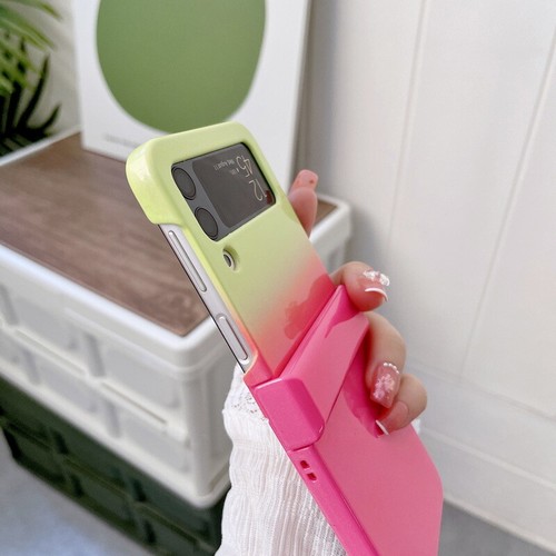For Samsung Galaxy Z Flip3 5G PC Gradual Color Shockproof Case Hard PC Cover - Zdjęcie 4 z 15