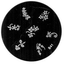 LIBERA SELEZIONE 16 stencil nail art stampaggio raschietto timbro unghie NUOVO - Foto 5 di 18