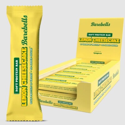 42,41  / kg | Barebells Lemon Cheesecake 12x55g Protein Riegel