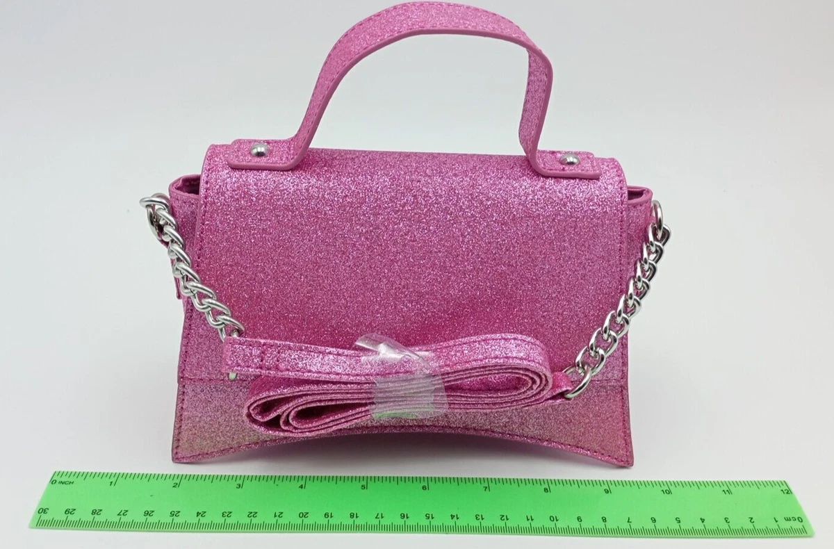 Primark Sparkling Pink Cross Body Bag Shoulder Bag Top Handle