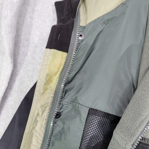 Columbia Core Fire Ridge Men's Jacket Size Large Tall Green Interchange Coat VTG - Picture 6 of 12