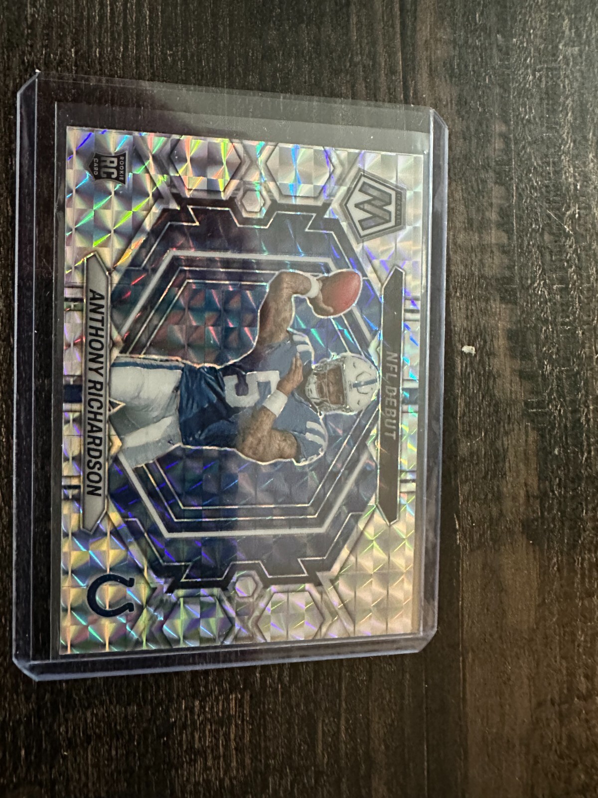 2023 Panini Mosaic Anthony Richardson ND-5 NFL Debut No Huddle Silver Prizm