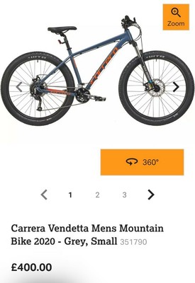 carrera vendetta wheels