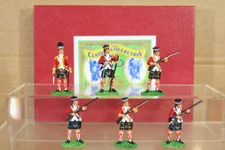 TROPHY MINIATURES AR6 AMERICAN REVOLUTION 42nd HIGHLAND REGIMENT at the READY pm