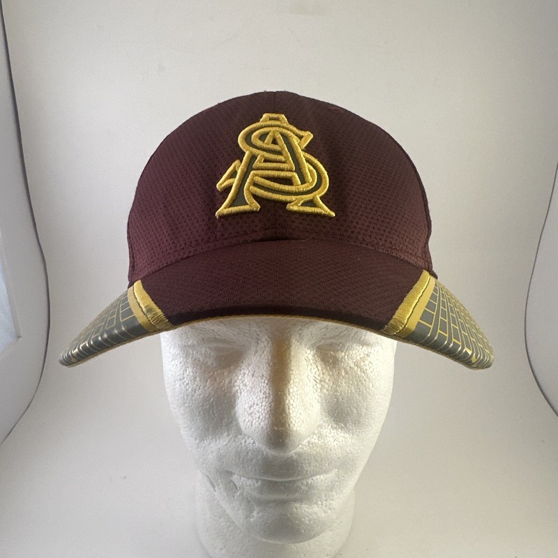 New Era Arizona State Sun Devils 39THIRTY Stretch Hat Burgundy M/L