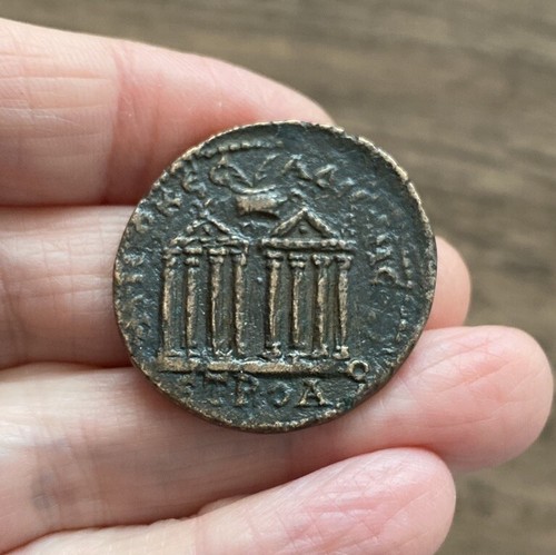 ROMANO. SEVERUS ALEXANDER (222-235 D.C.) MONEDA DE BRONCE GRANDE DE PONTUS, NEOCESAREA - Imagen 2 de 5