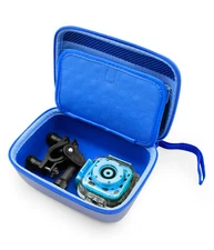 CASEMATIX Blue Carry Case – Fits Ourlife & Dragon Touch Kidicam Cameras
