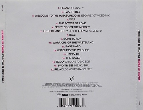 Frankie Goes To Hollywood Greatest Hits CD NEW SEALED Two Tribes/Relax/Happy Hi+ - Picture 2 of 3