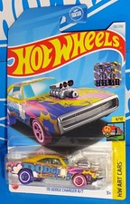 Hot Wheels 2024 Factory Set HW Art Cars #108 '70 Dodge Charger R/T Yellow