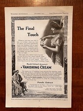 Ponds Vanishing Cream Vintage Ad 1913