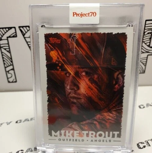 Mike Trout 2021 Topps Project 70 #724 🔥 Mikael B 🔥 Los Angeles Angels