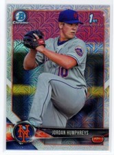 2018 Bowman Chrome Prospects Mega Box Jordan Humphreys New York Mets #BCP66