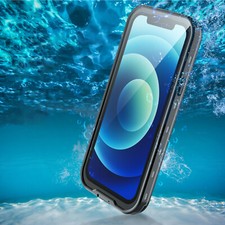For iPhone 12 Pro Max iPhone 12 Mini Case Waterproof Shockproof Screen Protector