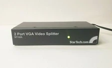 StarTech 250MHz 2-port external VGA video splitter ST122L