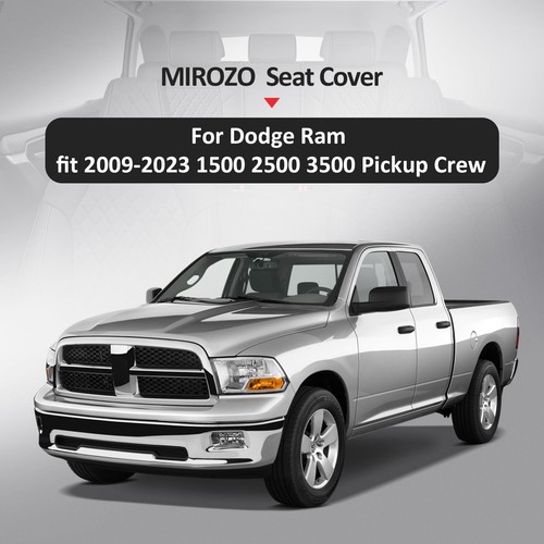 MIROZO Dodge Ram Seat CoversWaterproof Truck Seat Covers Fits 2009-2024 Ram 1500 - Picture 6 of 6
