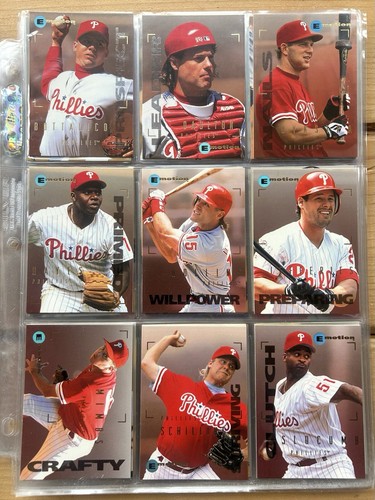1995 Skybox Emotion Baseball Complete Set, Rookies Set, 5 Ripken Timeless Cards - Picture 20 of 24