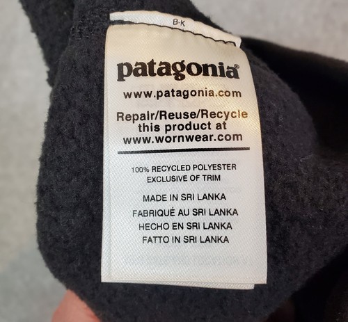 Patagonia Weste Damen Small Better Sweater Fleece Full Zip anthrazit schwarz/grau - Bild 9 von 11