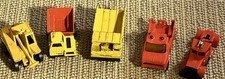 Lot of 1970s CONSTRUCTION VEHICLES Matchbox Lesney ENGLAND