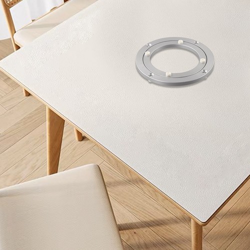 Robust Glass Turntable Base for Dining Tables with Non Slip Rubber Base - Bild 9 von 32