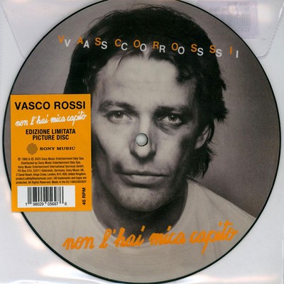 Vasco Rossi - Non L'hai Mica Capito / Asilo Republic Recor (1980 - EU - Reissue)