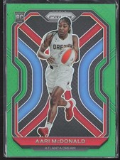 2021 Panini Prizm WNBA #91 Aari McDonald Prizms Green