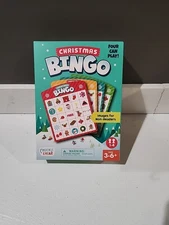 Chuckle and Roar - Christmas Bingo - Family Game Night Fun - Holiday Themed NEW