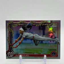 2025 Topps Holiday - Chrome C.J. Abrams #HC146 Refractor /499