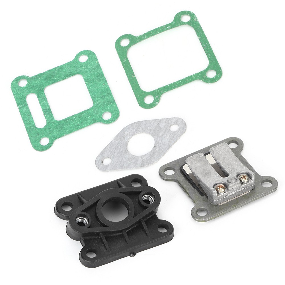 Carburetor Reed Valve Mainfold Kit For 47cc 49cc Pocket Bike Mini ATV/Dirt Bike