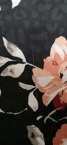 Torrid 0 Autumnal Tank Top Floral High Neck Hi-Lo Tunic Boho Classic - Picture 7 of 12