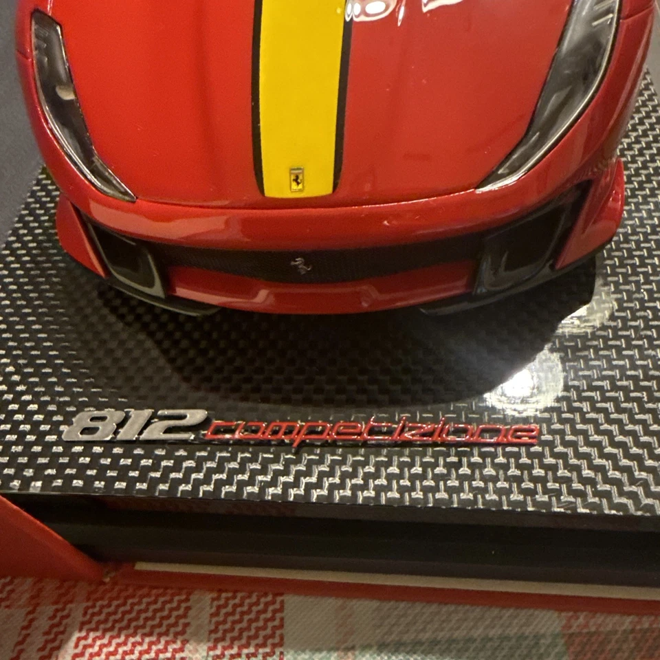 Bbr Ferrari Laferrari Aperta Rojo Corsa 322 1/18 Bbr182231 Foto 3 de 4