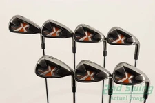 Callaway X-24 Hot Iron Set 4-PW Steel Uniflex Right +1"