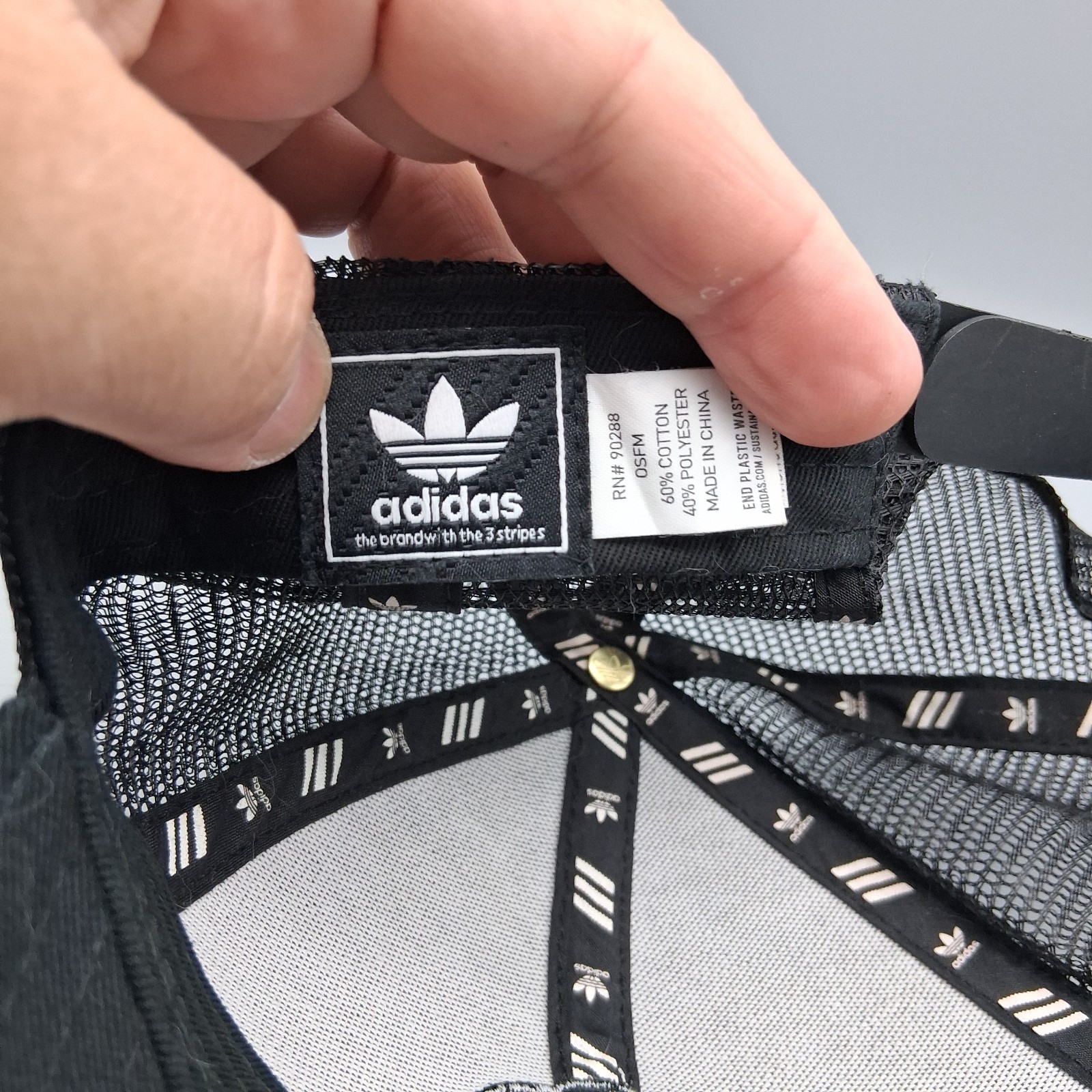 Adidas Back Trefoil Patch Adjustable Snapback Tru… - image 8